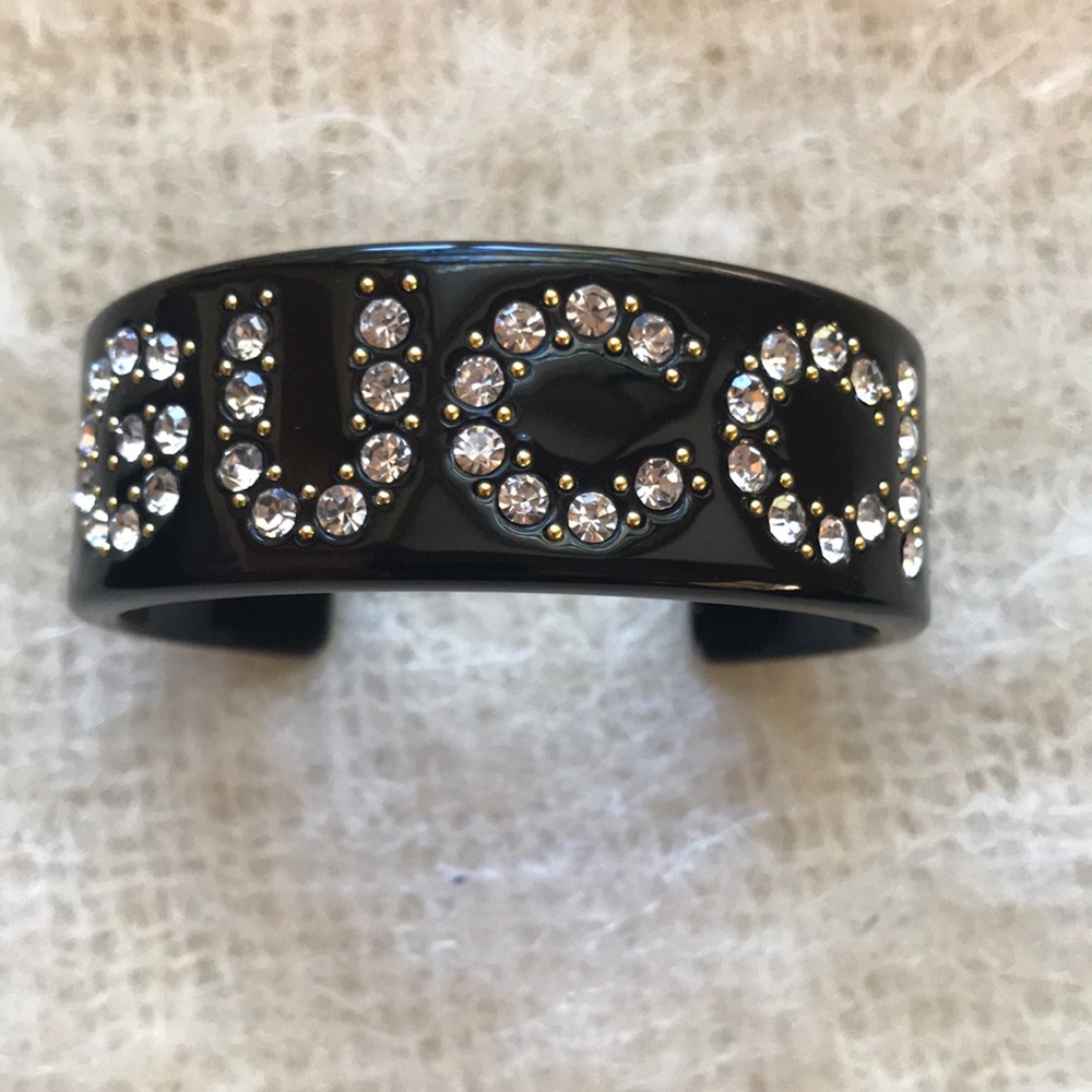 Crystal Gucci Cuff